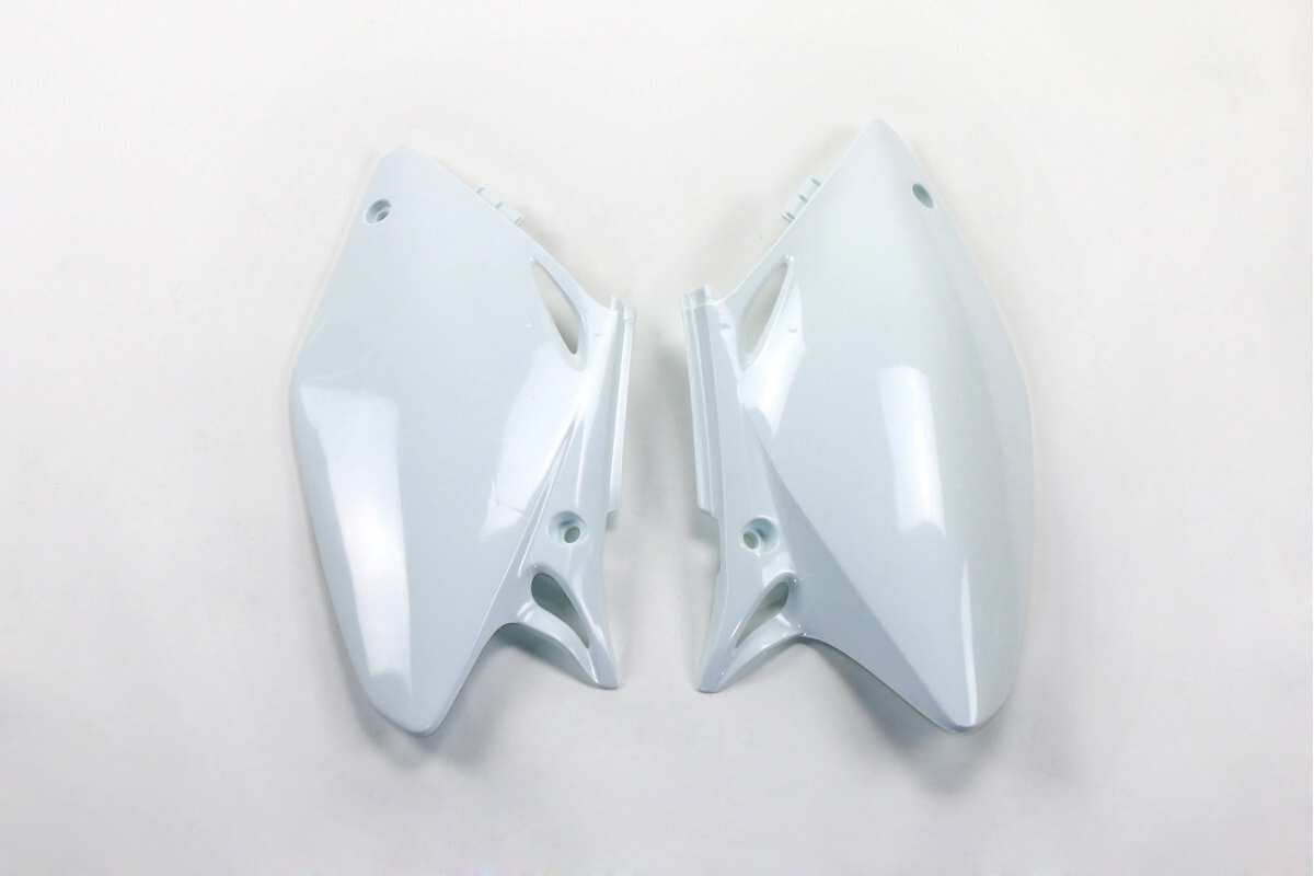 [UFO] Cachas laterales [Color: Blanco] Honda CRF 450R 02-04