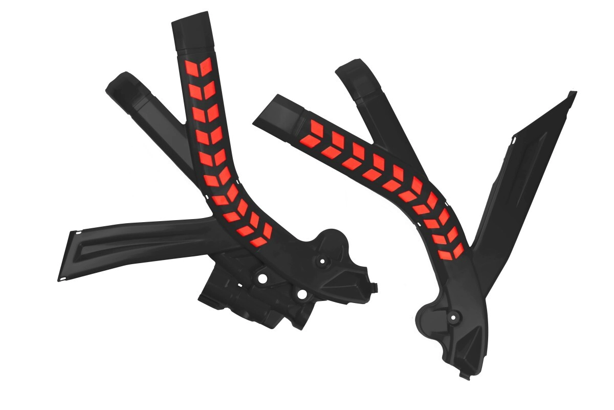 [AMX] Cubre cuadro chasis [Color: Negro/Rojo] Beta Enduro RR 2T 125-200-250-300 20-24, Enduro RR 4T 350-390-430-480 20-24, Enduro RR-S 4T 350-390-430-500 20-23, Racing 300 2T 20-24