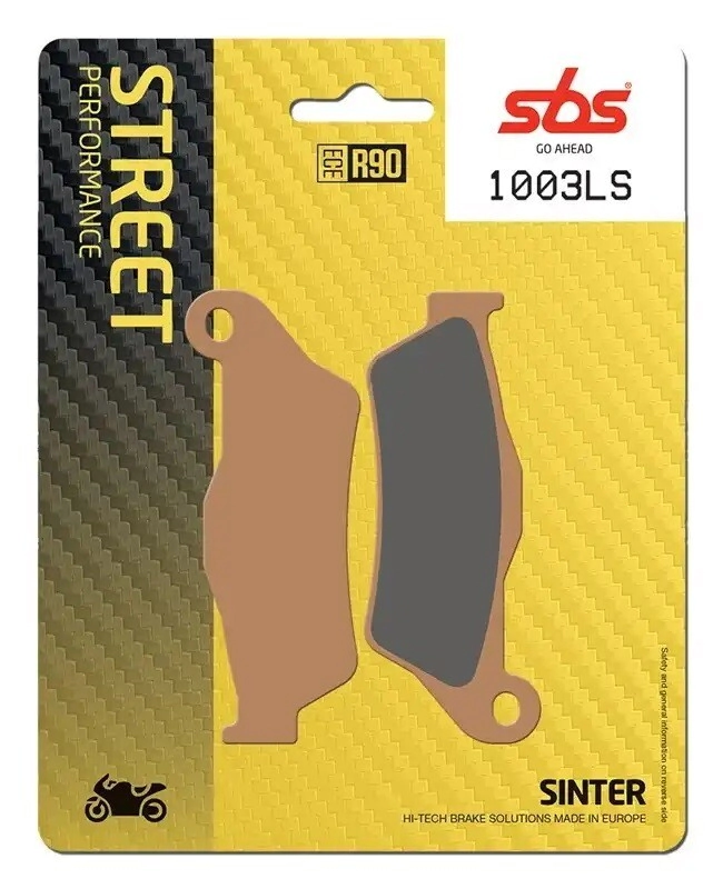 [SBS] Kit de Pastillas de freno 1003-STREET (Sinterizada) (Trasero) Ducati Multistrada 950-1200-1260 17-22, Multistrada Enduro 1200-1260 17-22, Multistrada Enduro Grand Tour 1260 2021… (20 modelos)