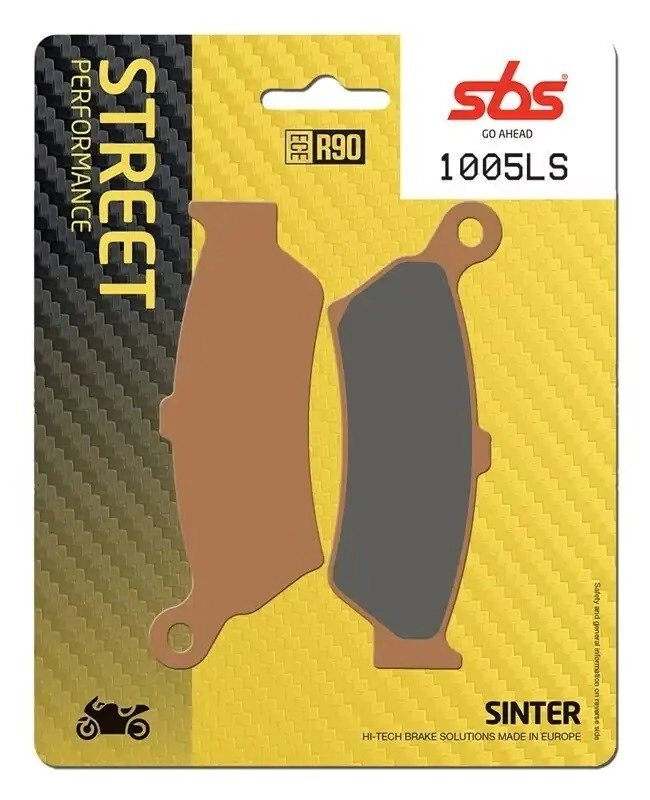 [SBS] Kit de Pastillas de freno 1005-STREET (Sinterizada) (Trasero) BMW GS 1300