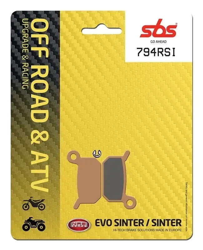 [SBS] Kit de Pastillas de freno Racing | FA325 | 794-OFF (Sinterizada) (Delantero/Trasero) Husqv 65CC KTM 350 Six Days 350 1994, 450 Factory Rally Replica 450 11-16, 450 Rally Factory Replica 450 17-22, 450 Rally Replica 450 04-25… (60 modelos)