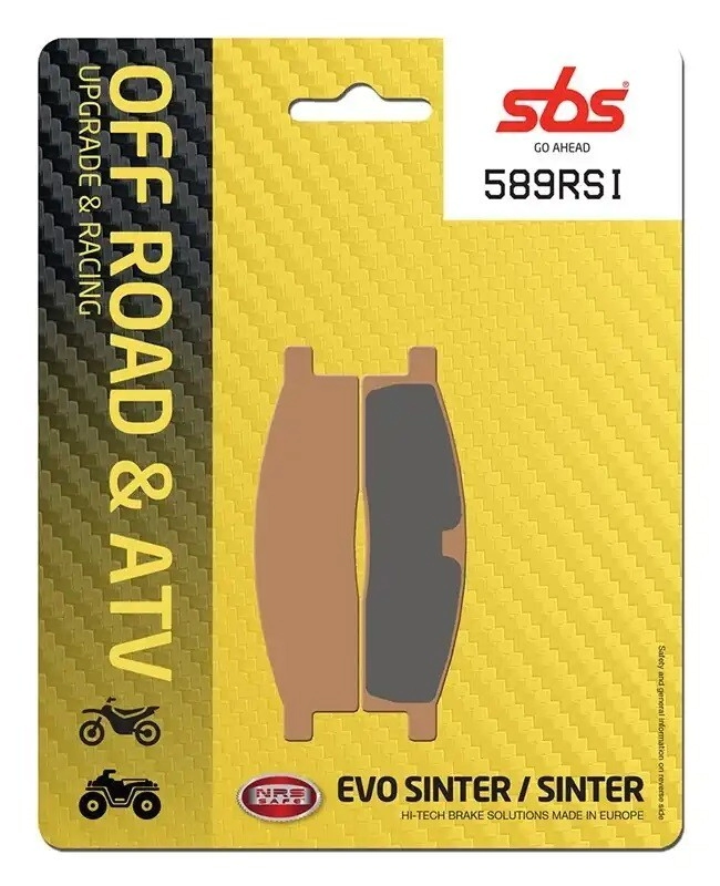 [SBS] Kit de Pastillas de freno Racing | FA119 | 589-OFF (Sinterizada) (Delantero) YZ 65/80