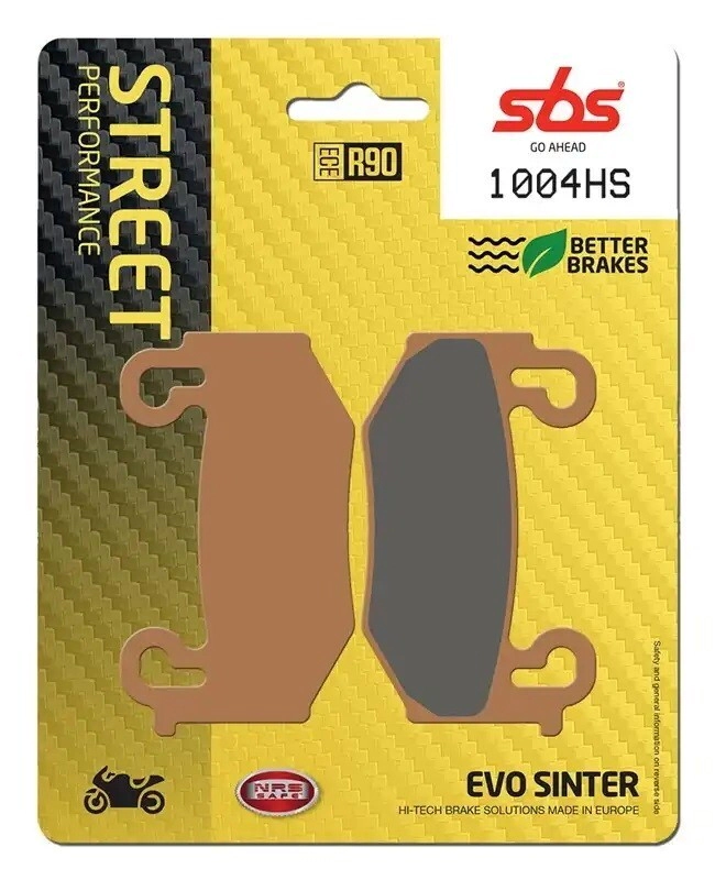 [SBS] Kit de Pastillas de freno 1004-STREET (Sinterizada) (Delantero) BMW GS 1300 24-26, GS Adventure 1300 24-26