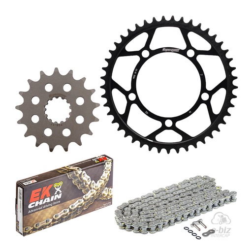 [Supersprox] Kit transmisión T45 T17 Supersprox + Cadena 525SROZ2-118 O-Ring MLJ BMW S 1000RR S 1000XR 2017-19