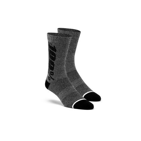 [100%] Medias Rythym Merino Wool Performance Charcoal Heather Talle:S/M