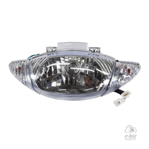 [GIGA] Faro delantero giros cristal Guerrero Trip Corven Energy 110 14-24 || Gilera Smash 110 20-23