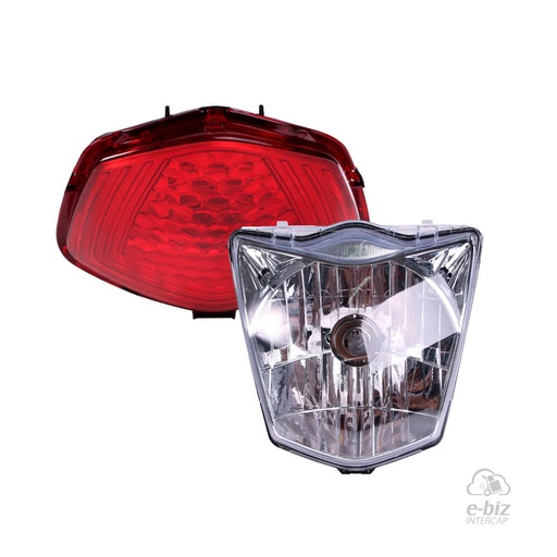 [JFW] Luces Faros Juego Delantero Trasero Honda CG 150 04-24 CG Titan 150 14-19