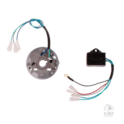 [Pietcard Electronica] Encendido electrónico 103 Com. 6V Autoavance Utilizar Bobina Alta 3213E Zanella