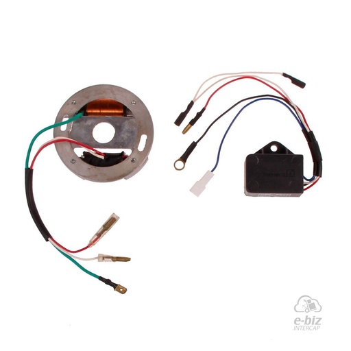 [Pietcard Electronica] Encendido 9 Electrónico para CDI 2023 y Bobina 3006/3007 Kinetic Safari y Magnum