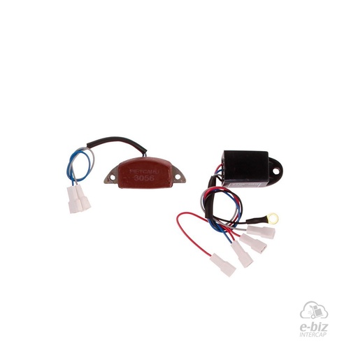 [Pietcard Electronica] Encendido electrónico 16 Chau Platino Chaveta Yamaha RX 125 M 1981 CDI2013 / BOBINA 3056