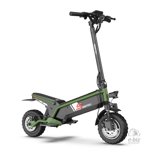 [SNAEFELL] Monopatín eléctrico [Color: VERDE] BESTRIDE-F1