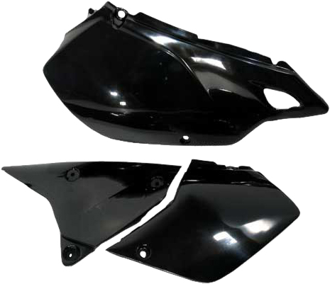 [Acerbis] Cachas laterales [Color: Negro] Suzuki DR-ZS 400 00-23, DR-ZSM 400 05-24