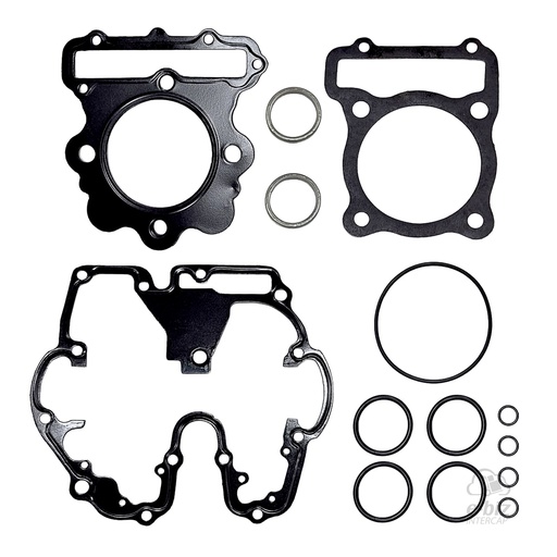 [JC] Jgo de juntas parte alta de motor Premium Cabeza Cilindro Modelo AÑO Hasta 1992 Oring Honda XR 250 1987, XR L 250 1987