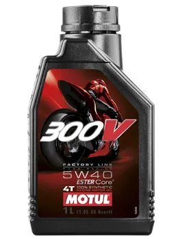 [Motul] Aceite de motor 4T Sintetico 300V 5W40 1 LT.