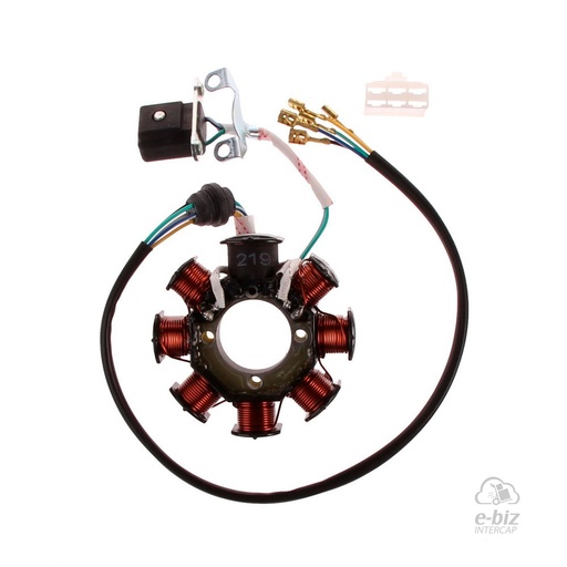 [Pietcard Electronica] Encendido 219 Estator 8 Aislado Masa Serie AÑO Legnano Eleko 200F Zanella RX 150 05-24