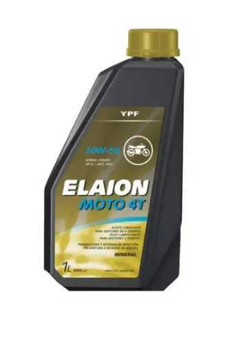 Aceite de motor YPF Elaion 4T 20W50 mineral x 1L
