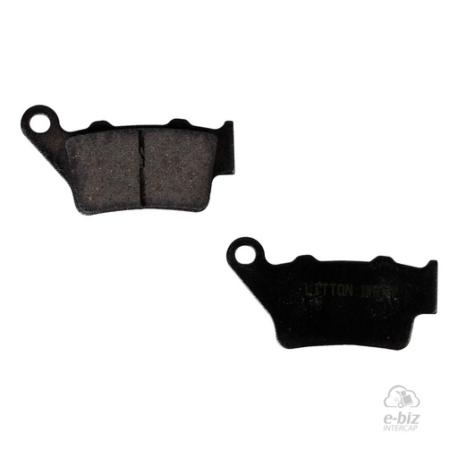 [Litton Brakes] Kit de Pastillas de freno (Trasero) Bajaj Rouser NS 200 2018 || Honda NX 500 97-99 || Corven Triax 250 Touring