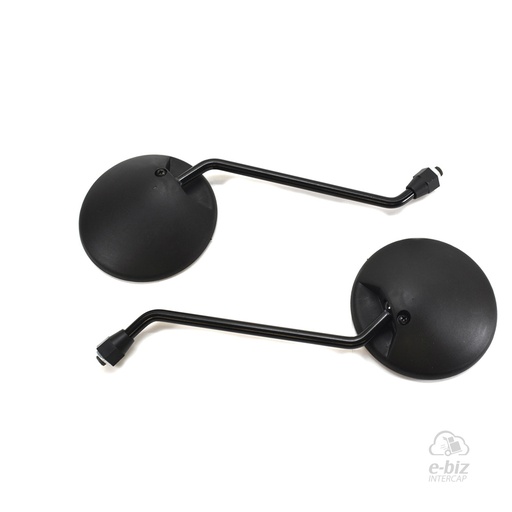 [MDA] Espejos Retrovisores Juego Doble Codo Roscas Derecha 10MM. Var. Honda XR L 150 17-24 || Honda Smash 110