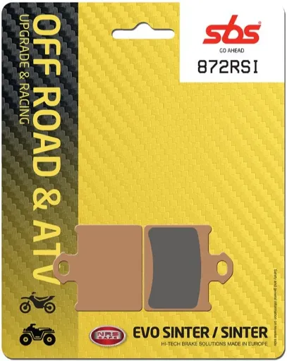 [SBS] Kit de Pastillas de freno Sinterizada | Fa-602 | Trasera Husqvarna TC 85 17/14 14-25, TC 85 19/16 15-25