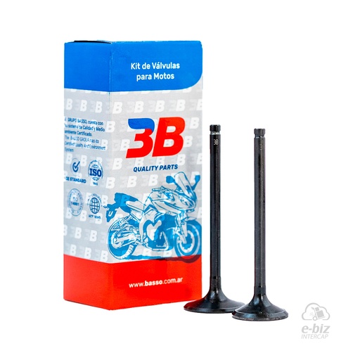 [BBB] Jgo de Válvulas Valvula ADM-3836 ESC-3837 CBX200 NX150 Tundra