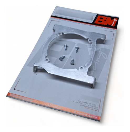 Soporte de electro ventilador SPAL Honda CRF 450X 2003-2017 (Accesorio de CH12)
