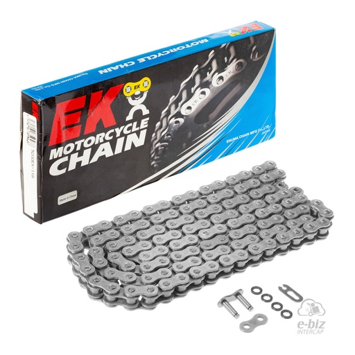 [Ek Chain] Cadena de transmision 520DEX-118L (X-Ring) SKJ BMW G GS 310 18-24 || Bajaj Rouser NS 200 2018 || Guerrero GRF 250 12-18 || Honda CR 125-250 92-07, CRF 250-450 02-24, XR Tornado 250 04-24… (+6 marcas · 35 modelos) | (8500 lbs)