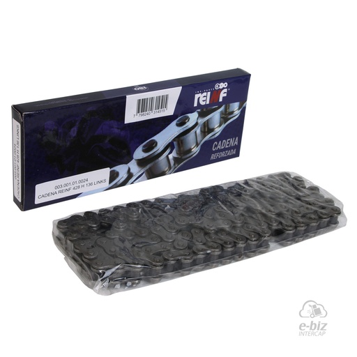 [Reinf] Cadena de transmision 428H-136L (Reforzada) Inks Corven Triax 250 2015 || Guerrero GXR 250 2017 || Honda XR L 190 18-24 || Motomel XMM 250 13-20
