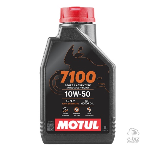 [Motul] Aceite de motor 4T Sintetico 7100 Ester 10W50 1 LT.