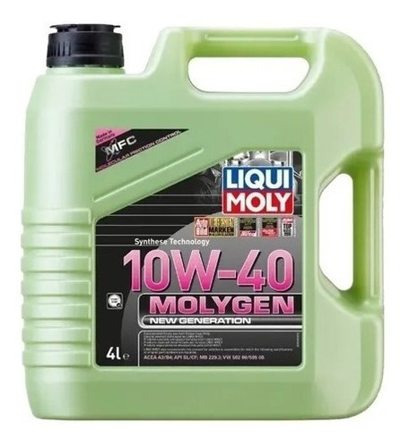 Liqui Moly - Aceite de Motor Molygen New Generation 10W40 x 4L