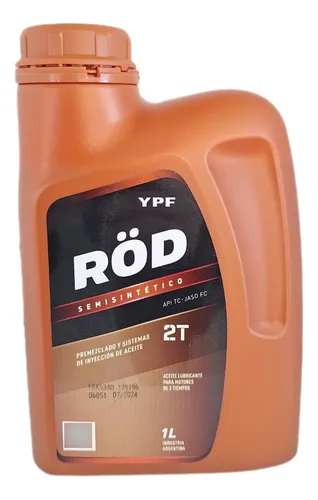Aceite Motor 2T Mezcla YPF Rod 2T Semisintetico x 1L (80cSt)