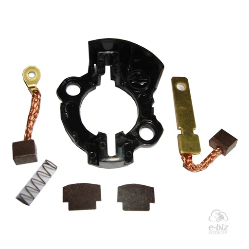 [DZE] Carbones de arranque 10204 Plaqueta Porta 2 Gilera Smash 110 20-23 || Honda Biz 100 1999 || Zanella ZB 110
