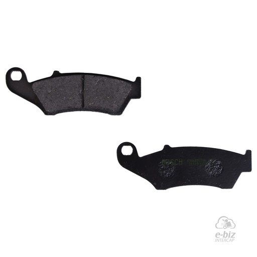 [Bosch] Kit de Pastillas de freno (Delantero) Bajaj Rouser NS LS 135 07-24 || Honda Biz ES 125 14-24, Biz GP 125 14-24, CR 125-250-500 92-01, NX 250 88-90, XR 250-600-650 90-01… (2 modelos) || Honda XR 125L, CRF 150-230