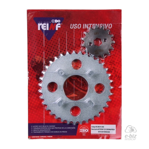 [REINF] Kit de transmisión C23 Corona Piñon 35 15-420 DAX DAY HOT