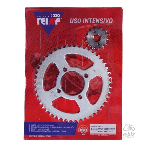 [Reinf] Kit corona y piñon C23 48 14-428 Yamaha XTZ 125 15-17