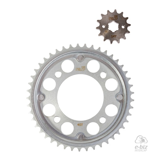 [Reinf] Kit corona y piñon C23 45 14-428 Honda CB F 190 18-22
