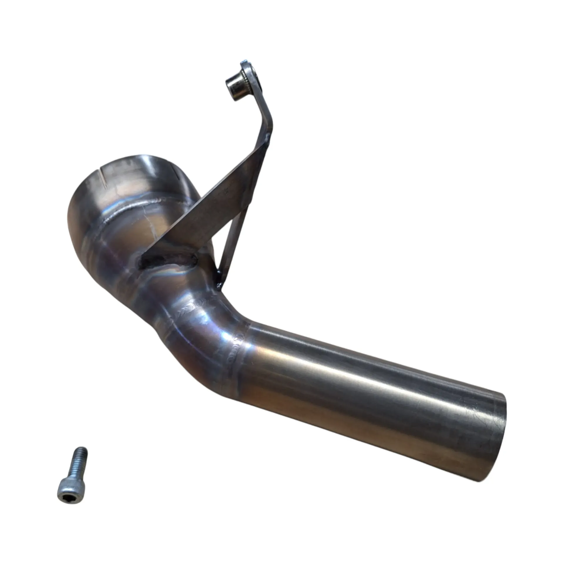 Reemplaza Resonador (Pre-Silenciador) Husqvarna Svartpilen 250 2020-2023, Svartpilen 401 2020-2023, Vitpilen 401 2020-2023, KTM 250 Adventure 2020-2024, 390 Adventure 2020-2024, 250 Duke 2021-2023, 390 Duke 2021-2023