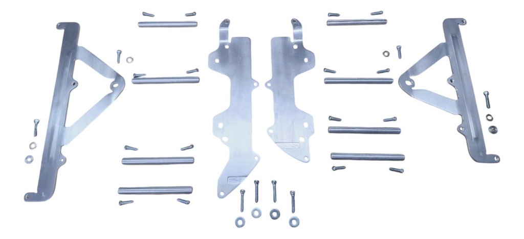 Refuerzo De Radiador Suzuki Rmz 250 2007-2009 Aluminio