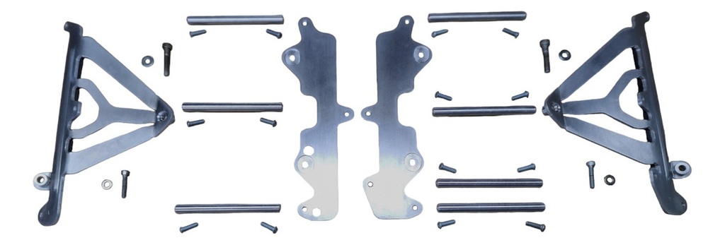 Refuerzo De Radiador Yamaha Yz 450f 2010-2013 Gris