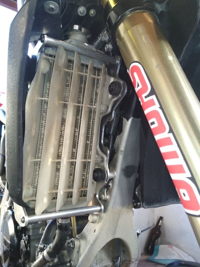 Refuerzo De Radiador Yamaha Yz 450f 2010-2013 Gris