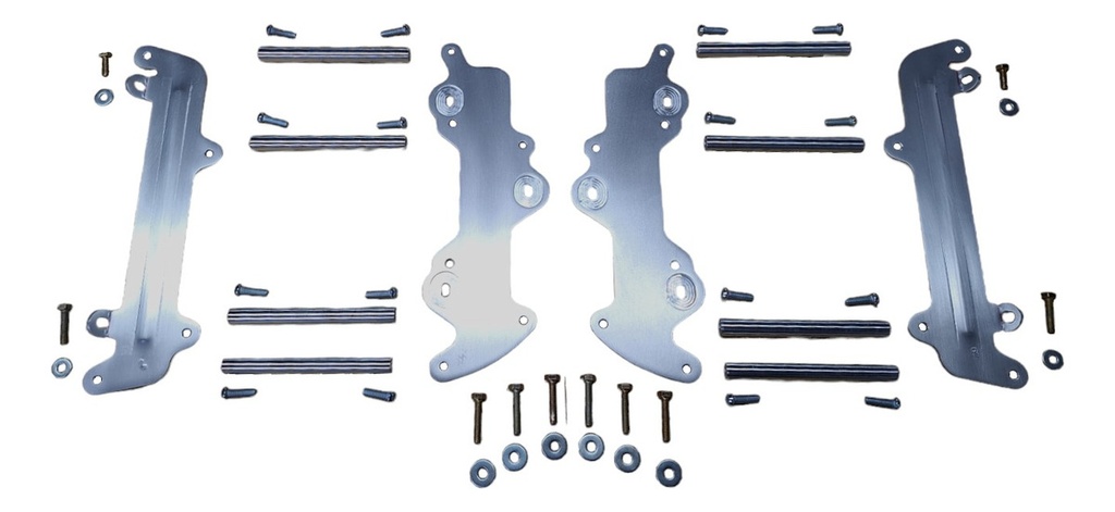 Refuerzo De Radiador Yamaha Yzf 250 01-05/wrf 250 03-06 Aluminio