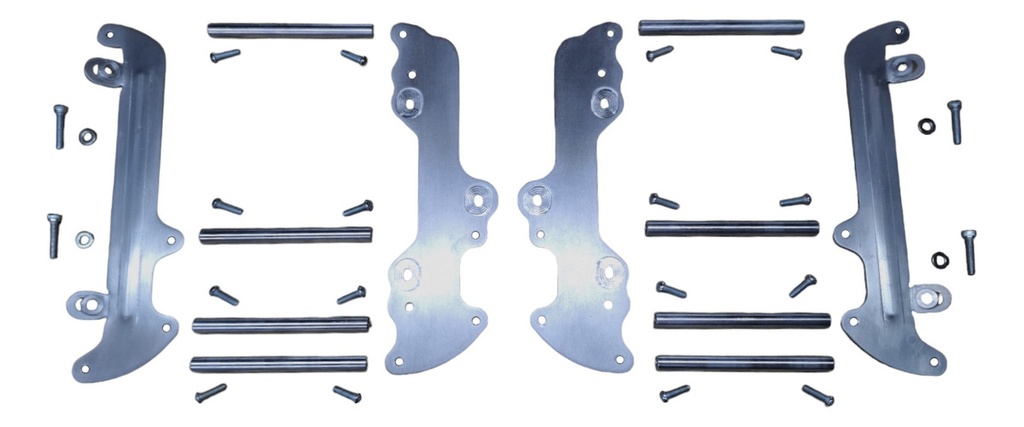 Refuerzo De Radiador Yamaha Yz 250f 2010-2013 Gris