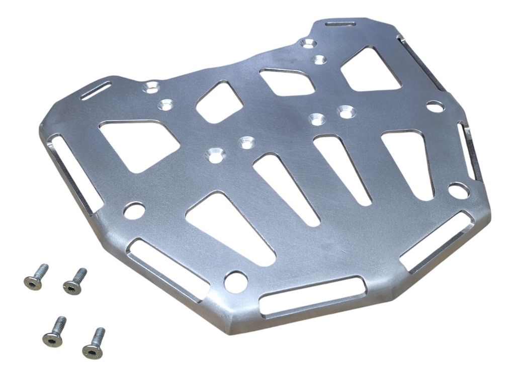 Base Soporte Para Bolso Suzuki Dr 650 Aluminio/negro