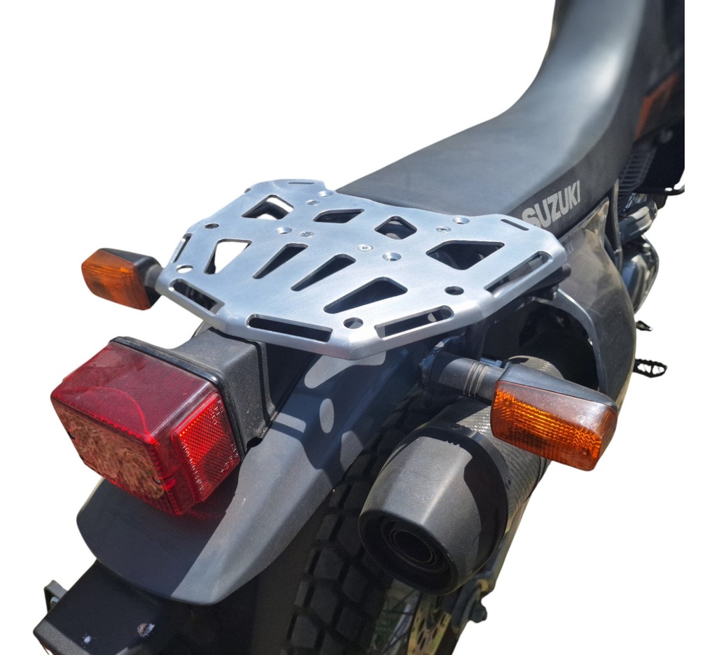 Base Soporte Para Bolso Suzuki Dr 650 Aluminio/negro