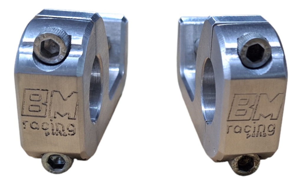 Jgo Morcetas Rectas 22.2mm Aluminio Izquierdo/derecho