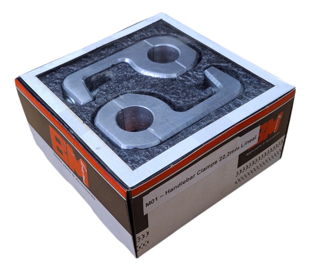 Jgo Morcetas Rectas 22.2mm Aluminio Izquierdo/derecho