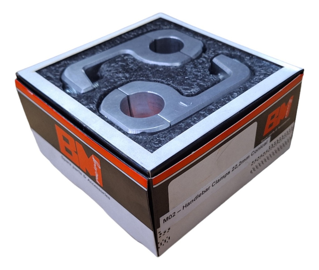 Jgo Morcetas Cónicas 22.2mm Aluminio Izquierdo/derecho