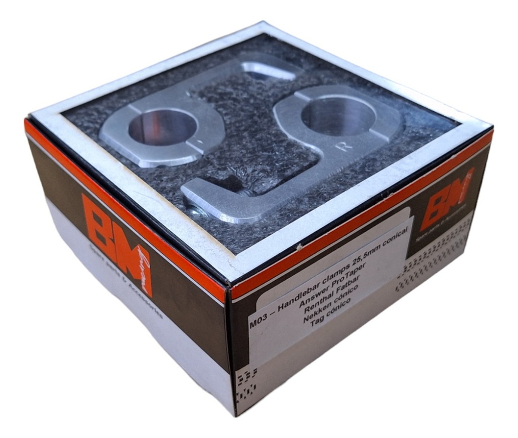 Jgo Morcetas Cónicas 25.5mm Aluminio Izquierdo/derecho