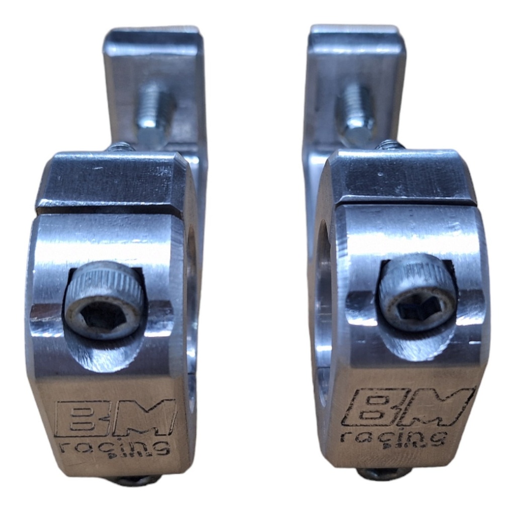 Jgo Morcetas Rectas 28.6mm Aluminio Izquierdo/derecho