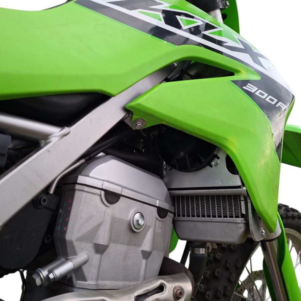 Refuerzo Con Soporte Electro Kawasaki Klx 300r 2023-2025 Aluminio