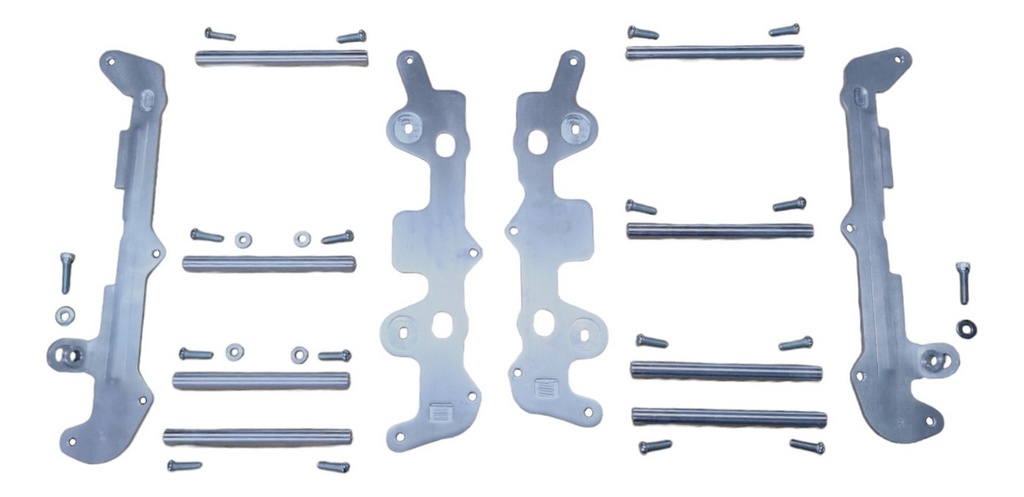 Refuerzo De Radiador Yamaha Yzf 450 06-09/ Wrf 450 07-11  Aluminio